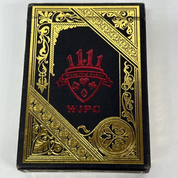 Wasserfeste Premium Plastik Spielkarten Schwarz | Pokerkarten Poker Skat Karten - Picture 2 of 6